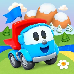 أيقونة Leo and Cars World: kids games