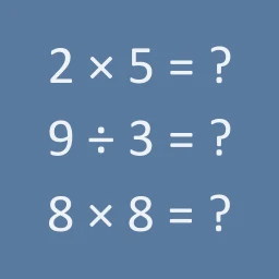 Ícone de Matemática básica para criança